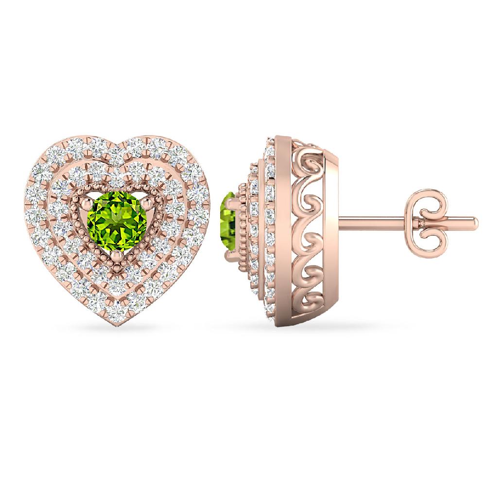 Rose Gold - Peridot