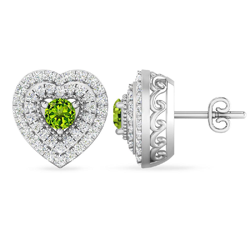 White Gold - Peridot