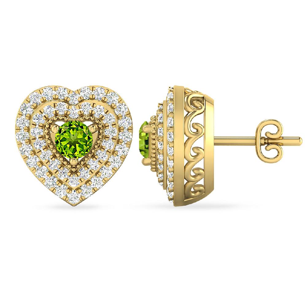 Yellow Gold - Peridot