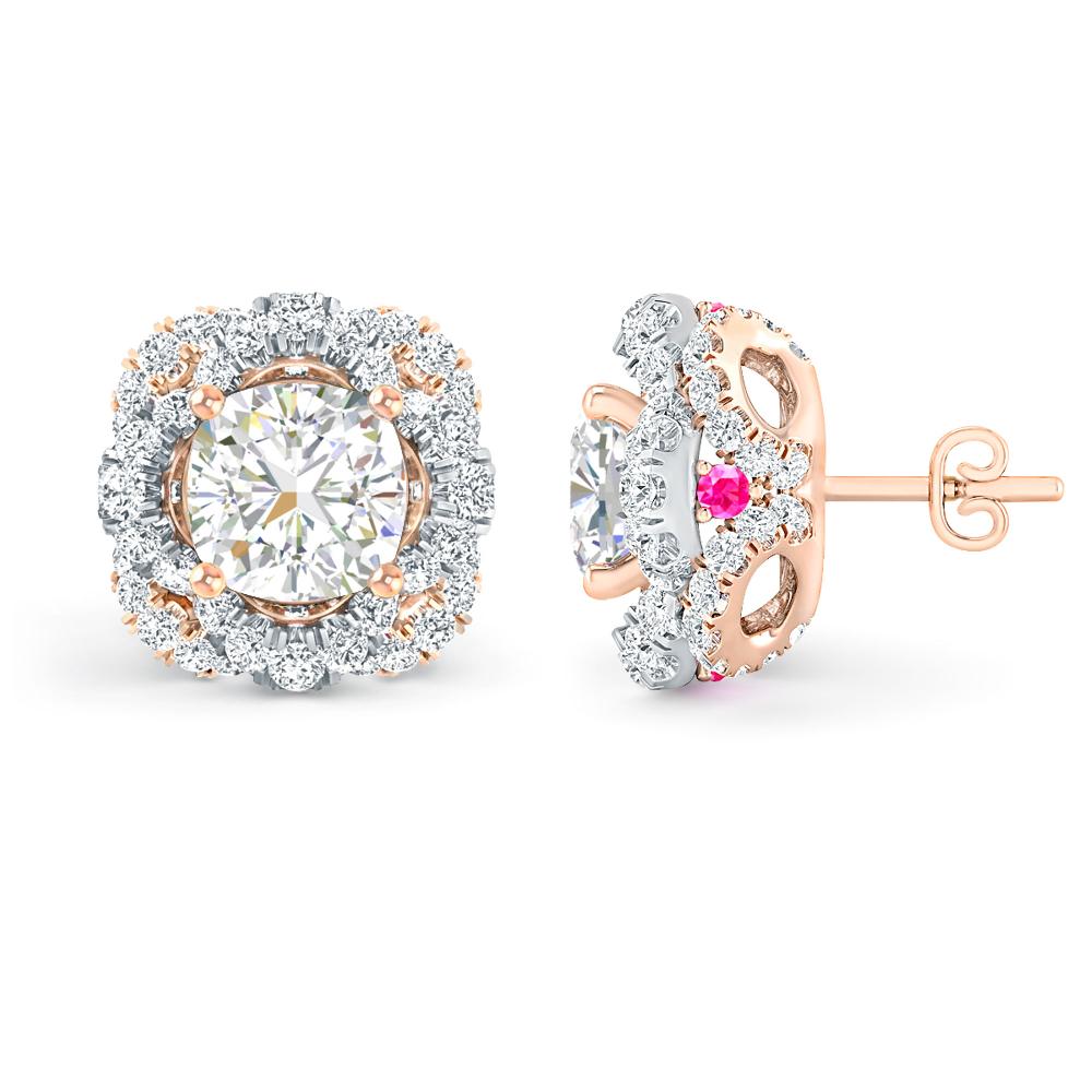 Rose Gold/White Gold - Diamond