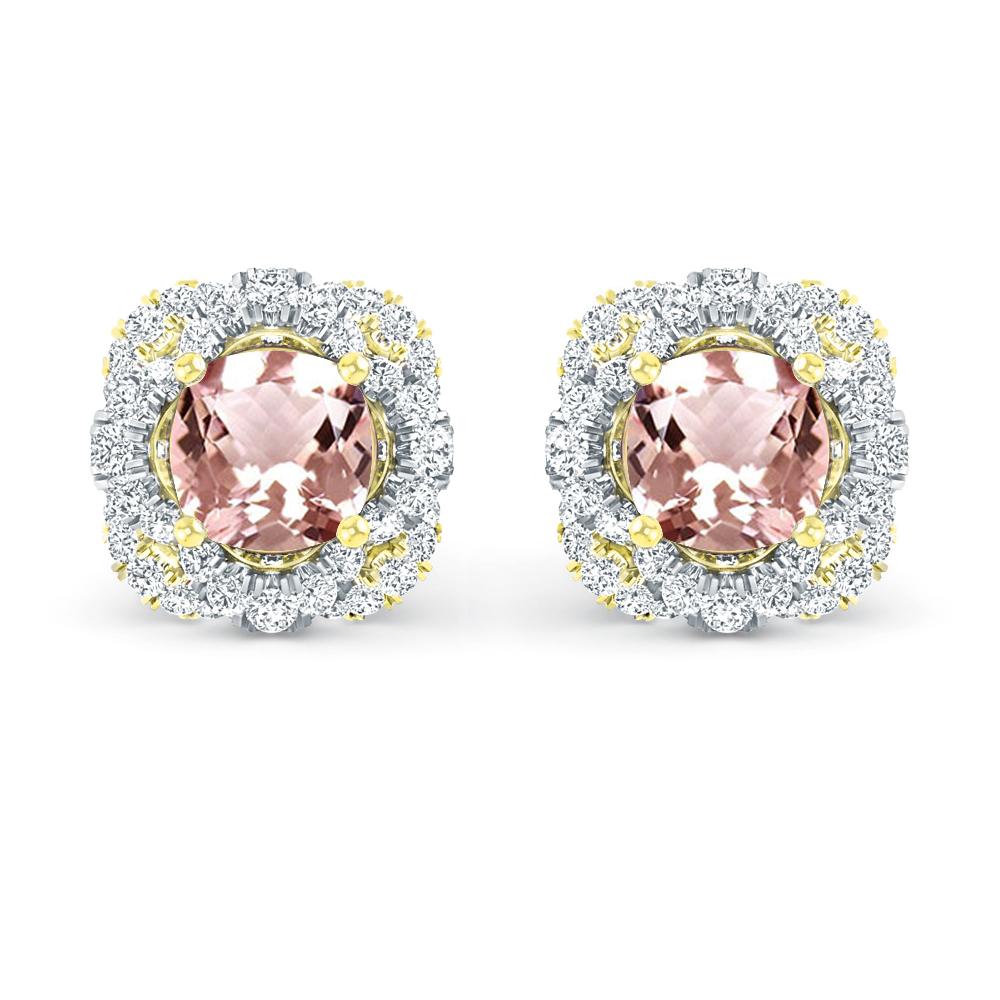 Yellow Gold/White Gold - Morganite