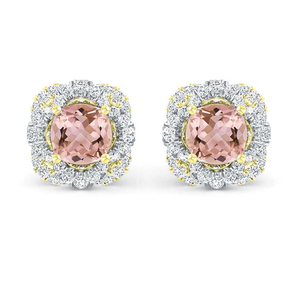 Yellow Gold/White Gold - Morganite