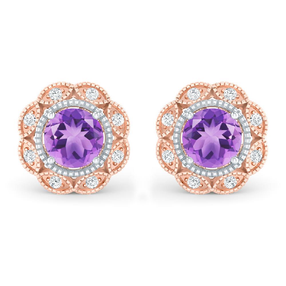 Rose Gold - Amethyst