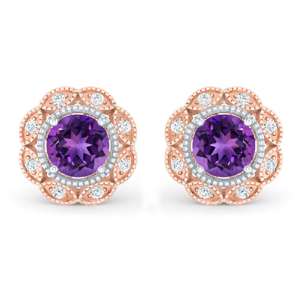 Rose Gold - Amethyst