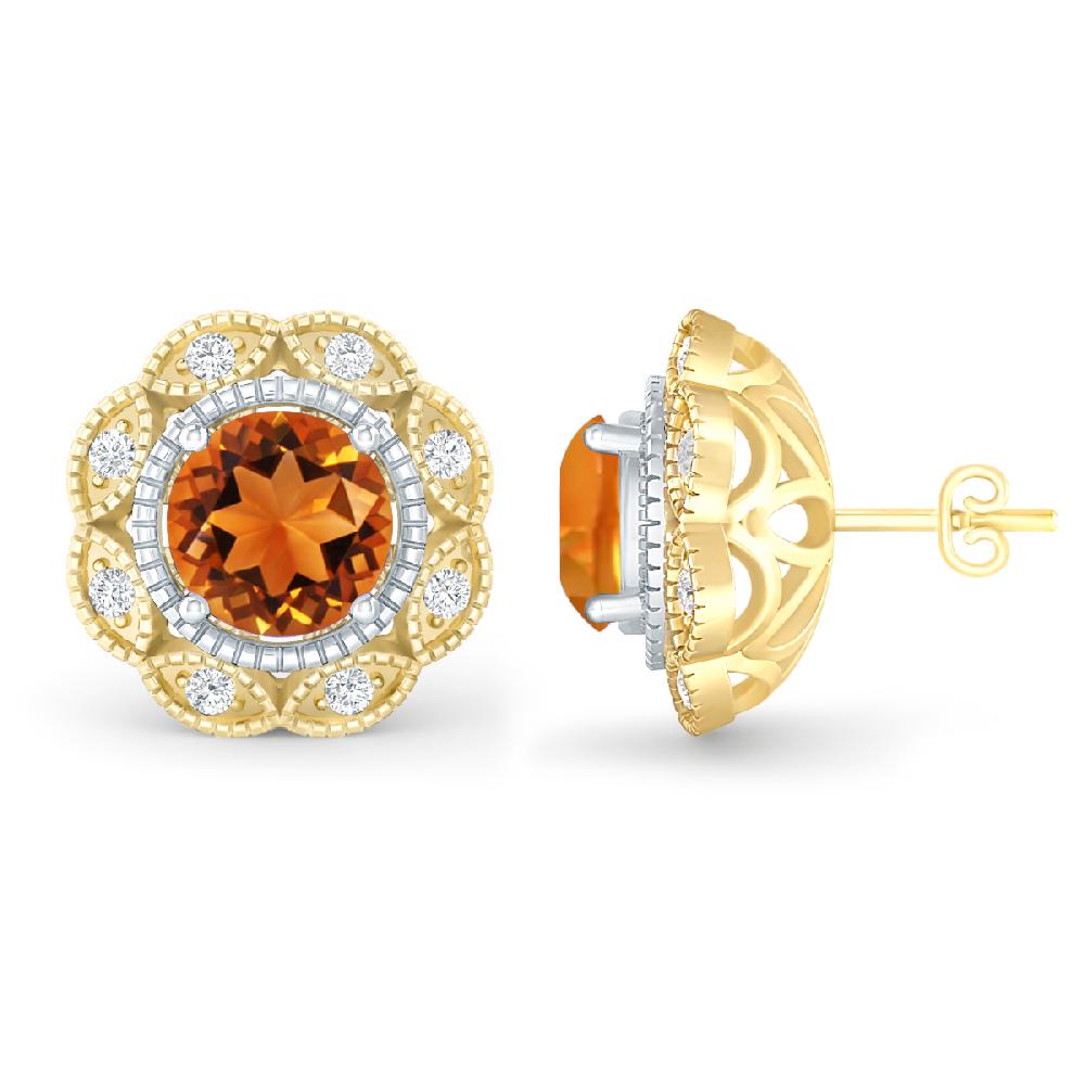 Yellow Gold - Citrine