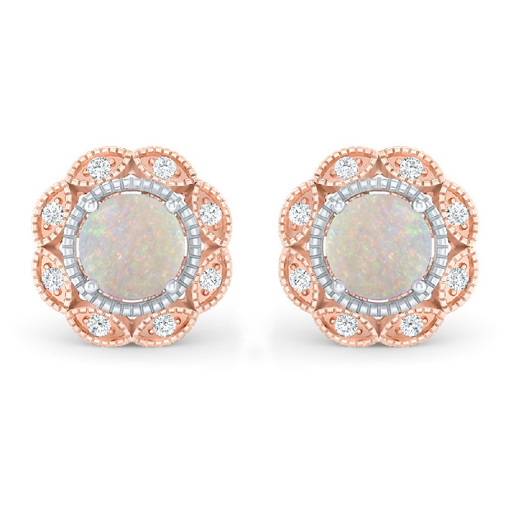 Rose Gold - Opal