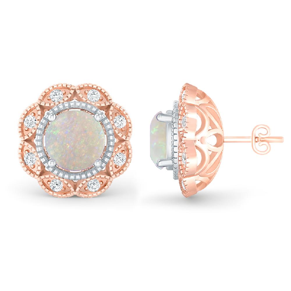 Rose Gold - Opal