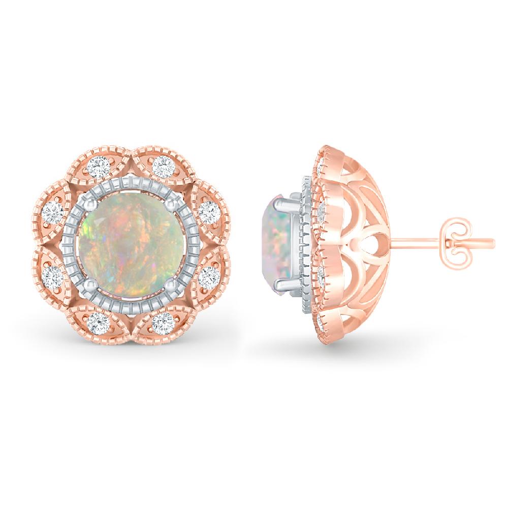 Rose Gold - Opal