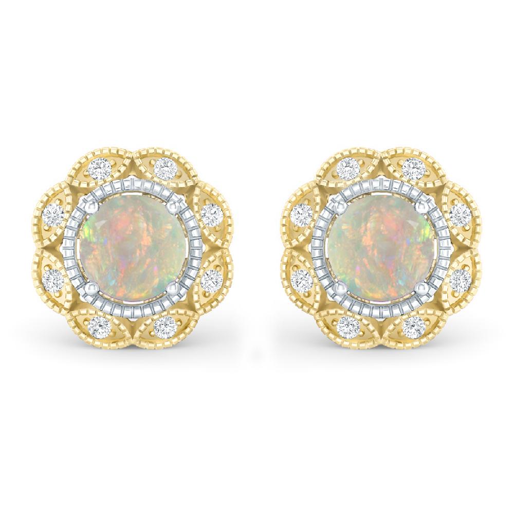 Yellow Gold - Opal