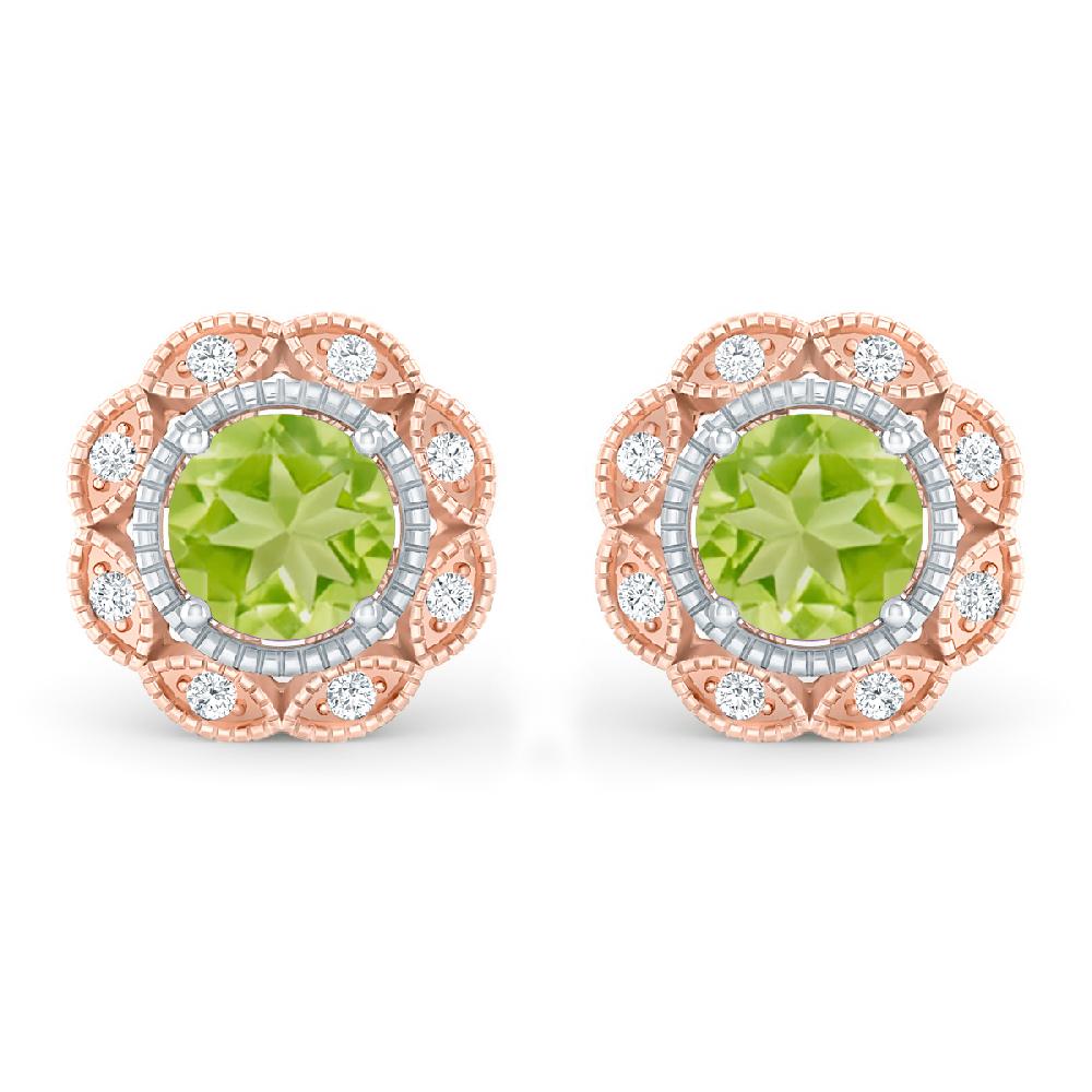 Rose Gold - Peridot