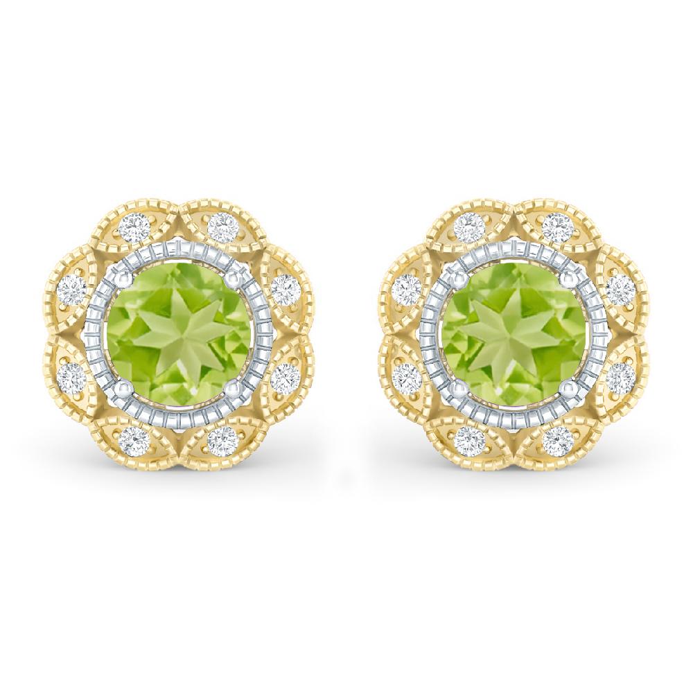 Yellow Gold - Peridot