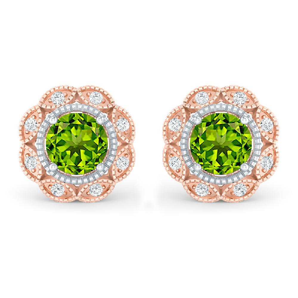 Rose Gold - Peridot