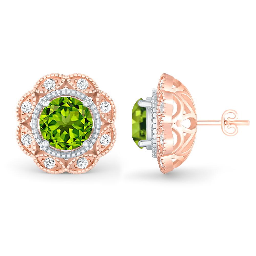 Rose Gold - Peridot