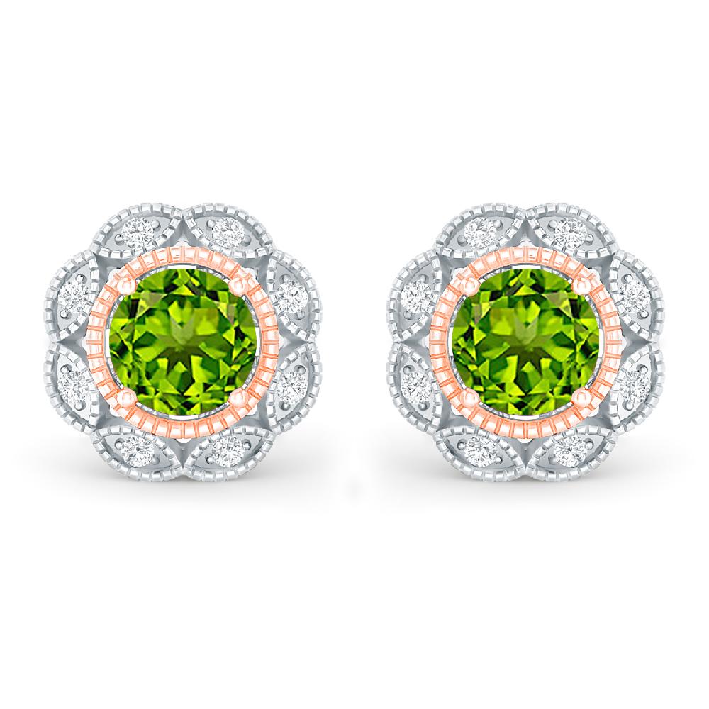 White Gold - Peridot