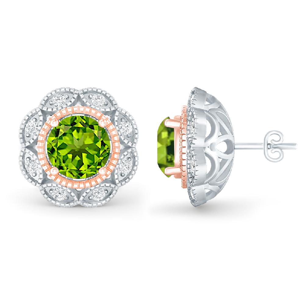 White Gold - Peridot