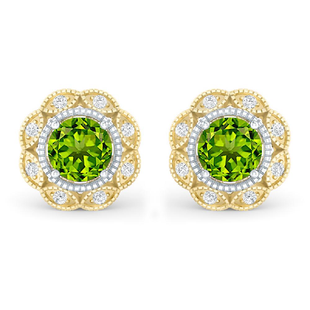 Yellow Gold - Peridot