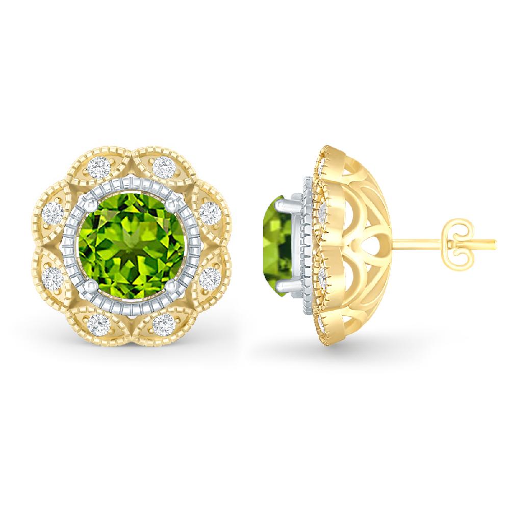 Yellow Gold - Peridot