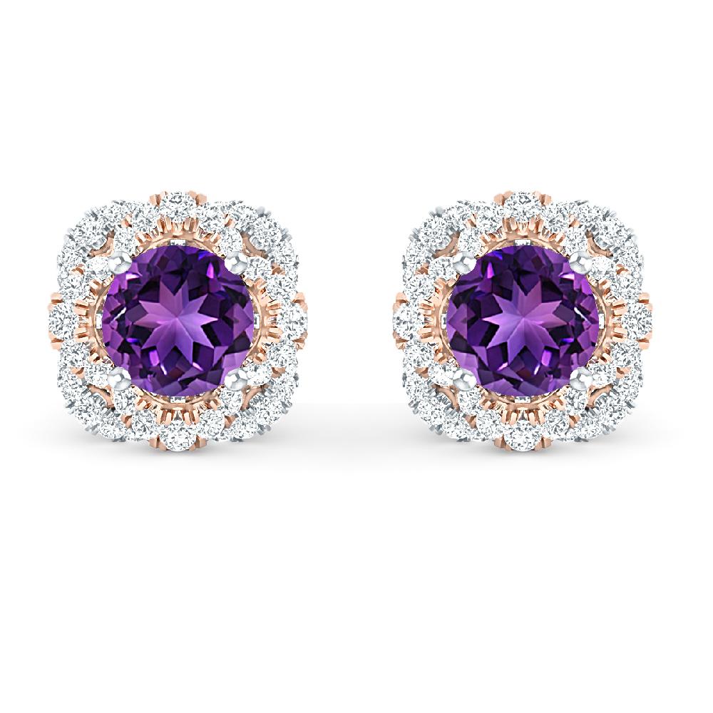 White Gold - Amethyst