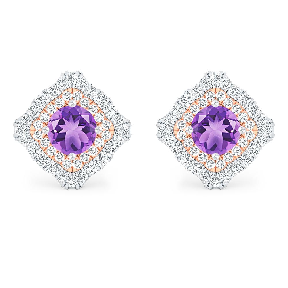 White Gold - Amethyst