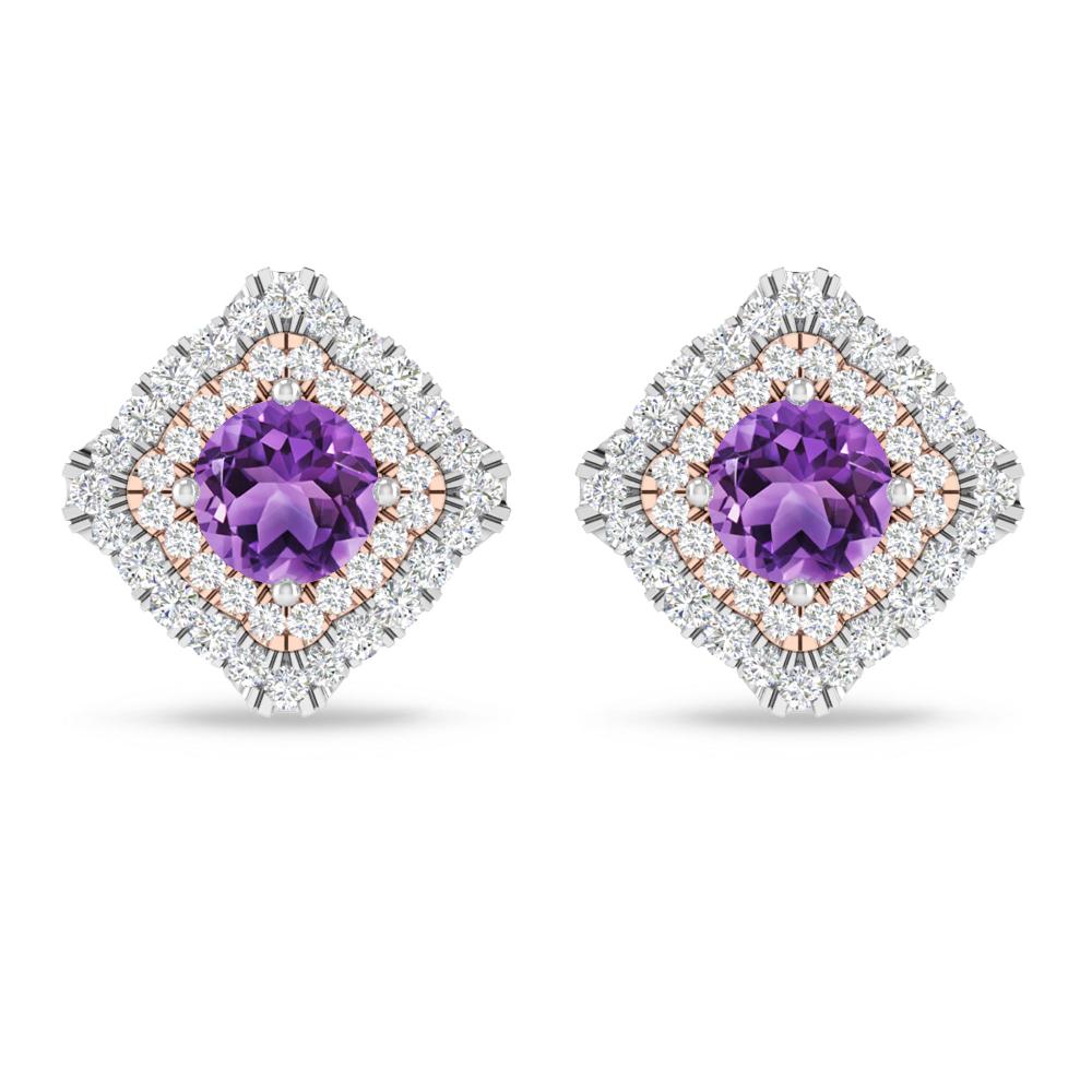 White Gold - Amethyst