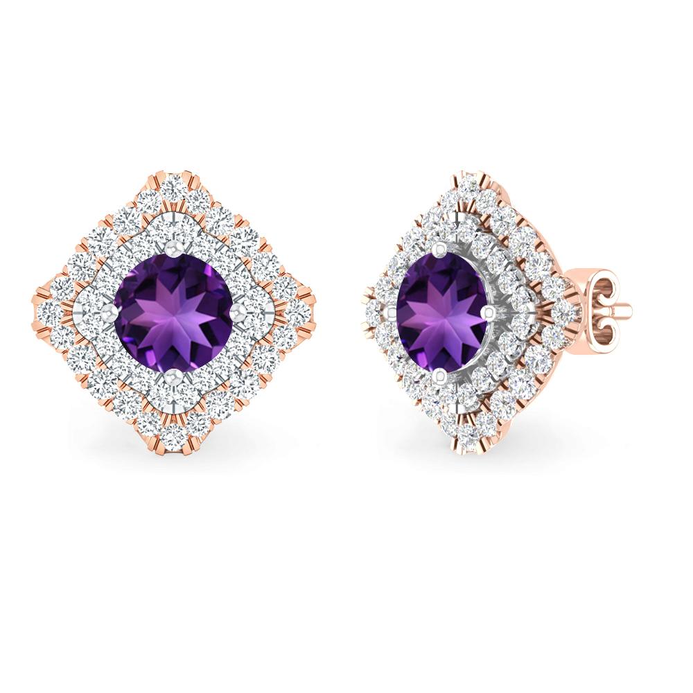 Rose Gold - Amethyst