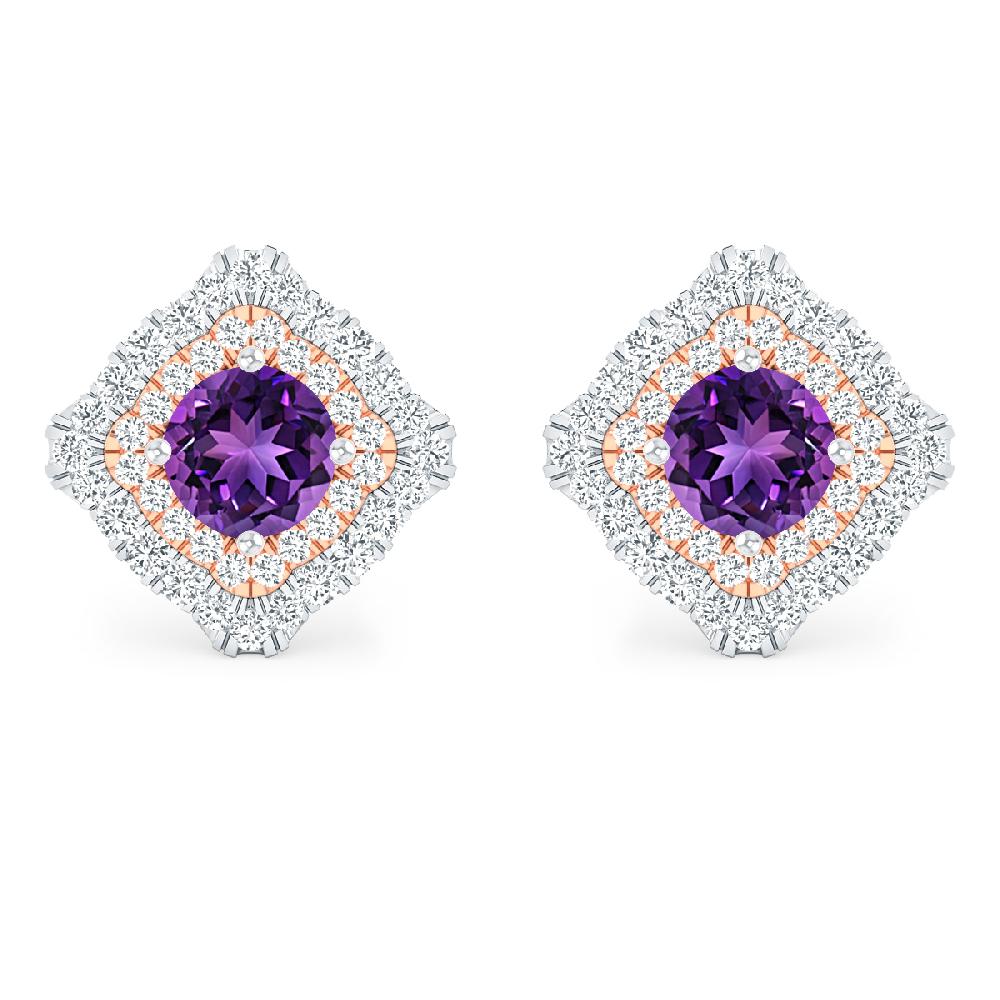 White Gold - Amethyst