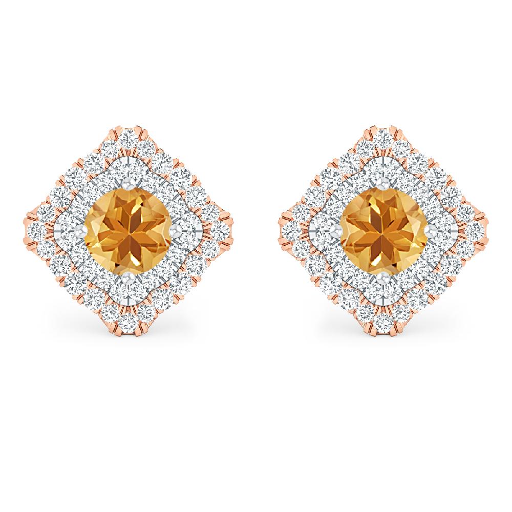 Rose Gold - Citrine