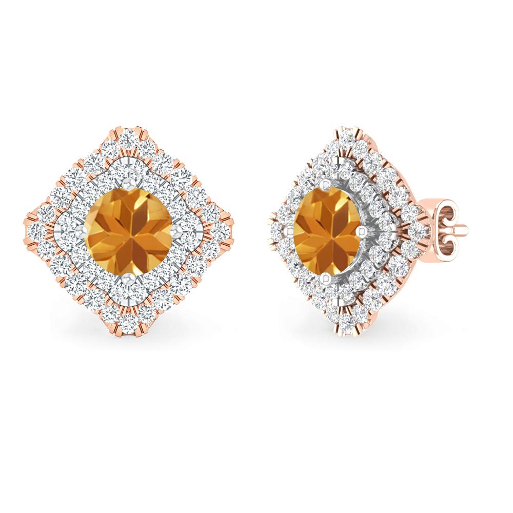 Rose Gold - Citrine