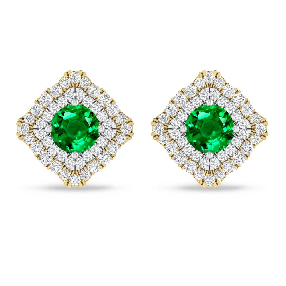 Yellow Gold - Emerald