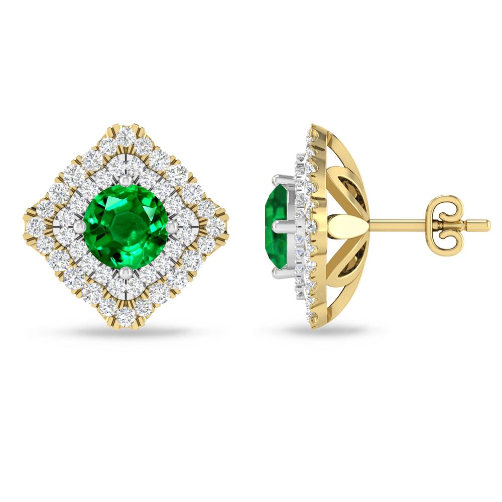 Yellow Gold - Emerald