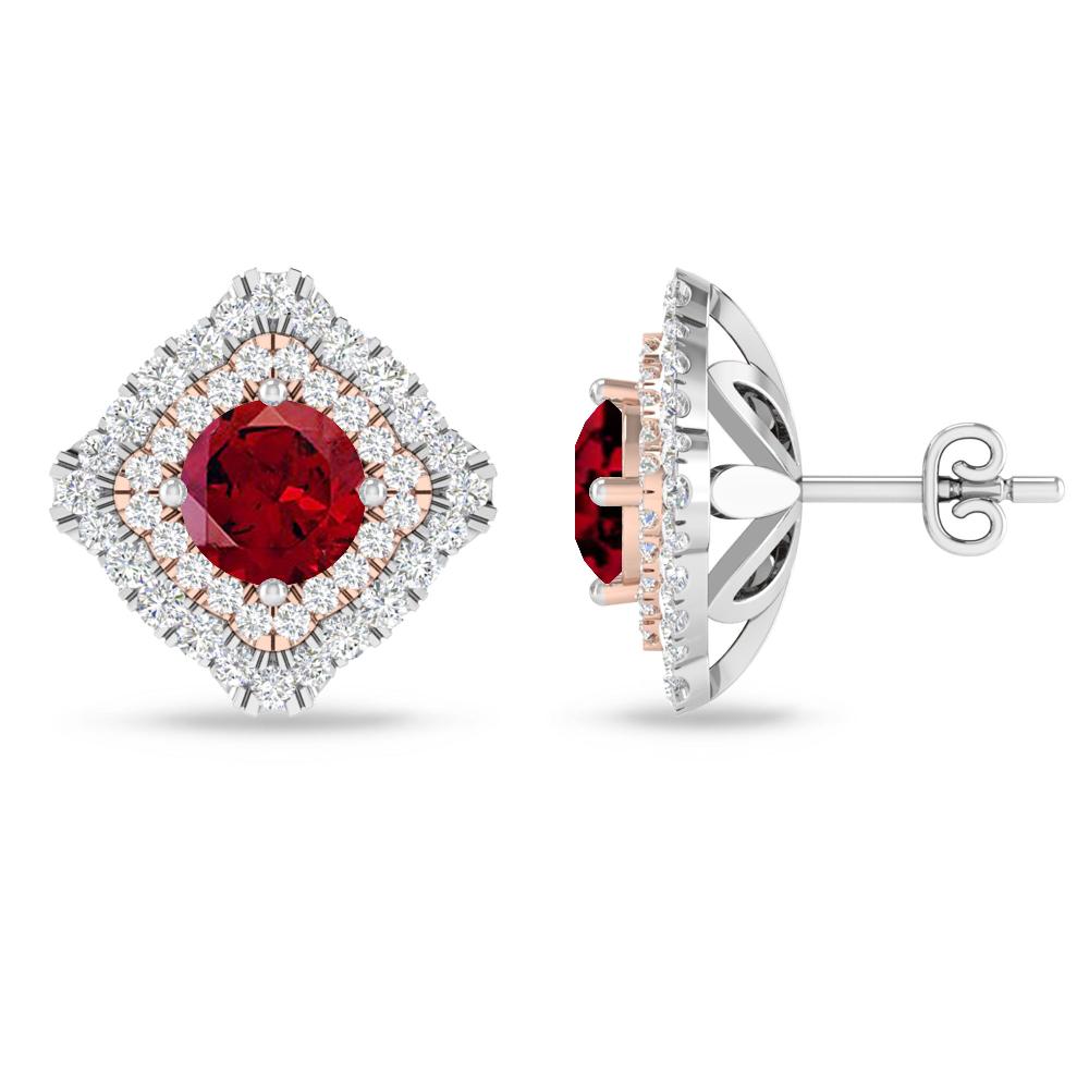 White Gold - Garnet