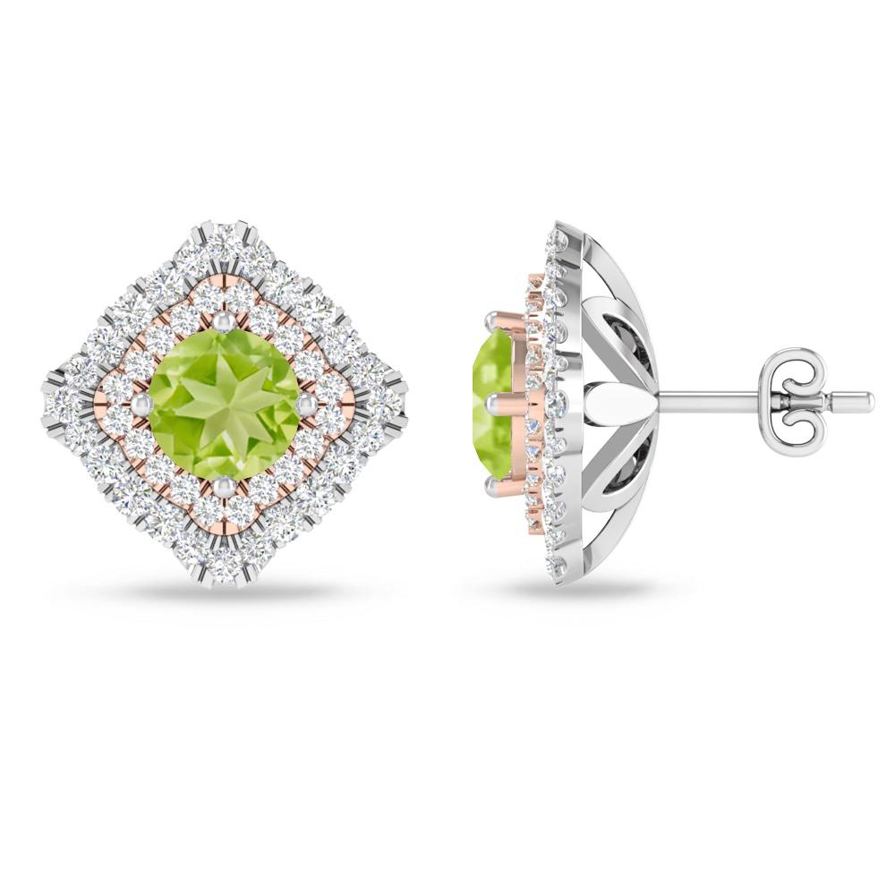 White Gold - Peridot