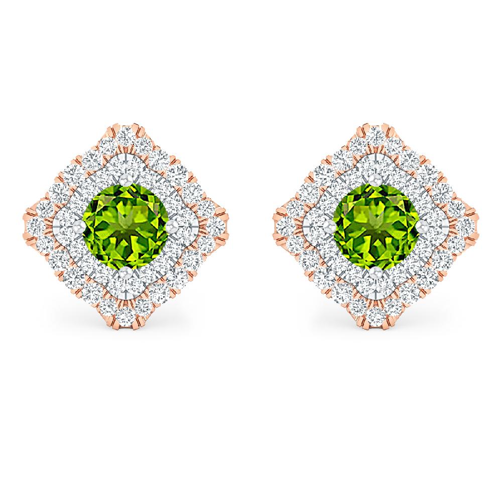 Rose Gold - Peridot