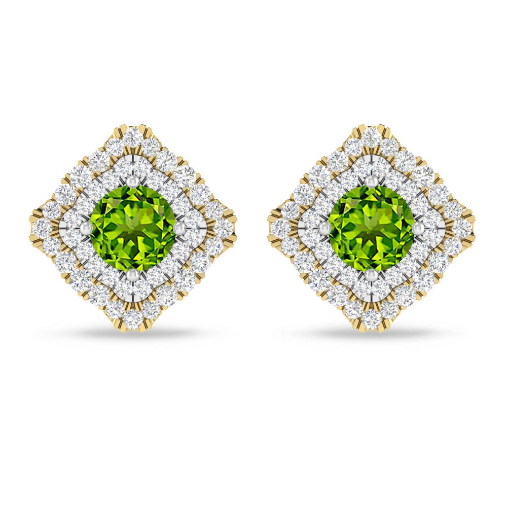 Yellow Gold - Peridot