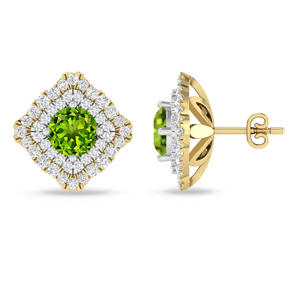 Yellow Gold - Peridot