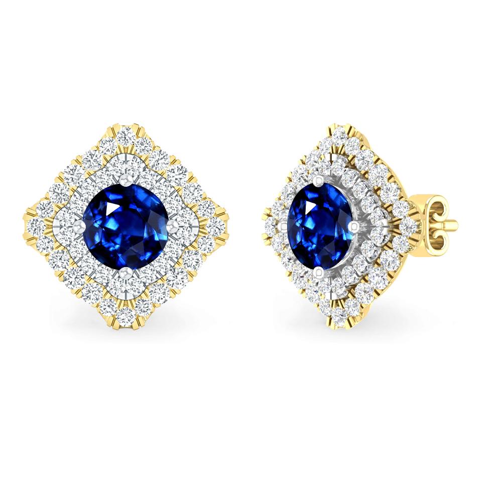 Yellow Gold - Sapphire