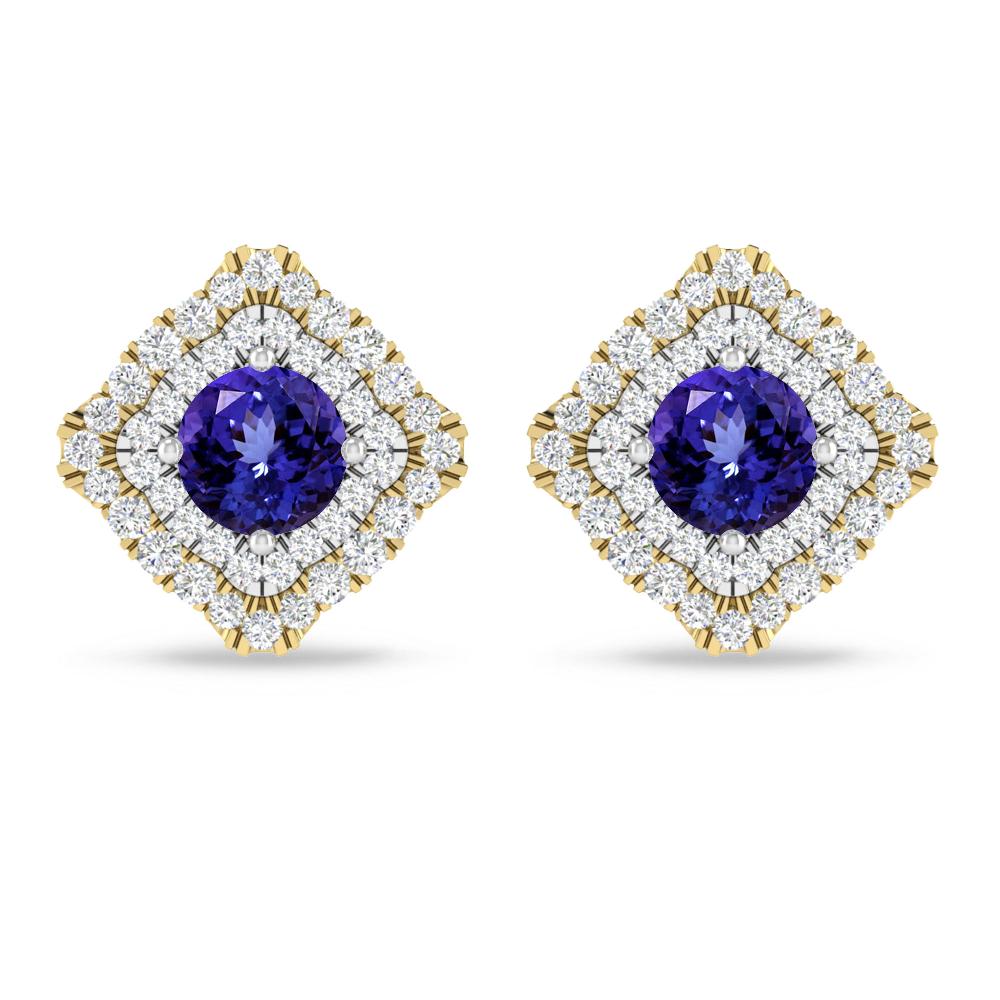 Yellow Gold - Tanzanite