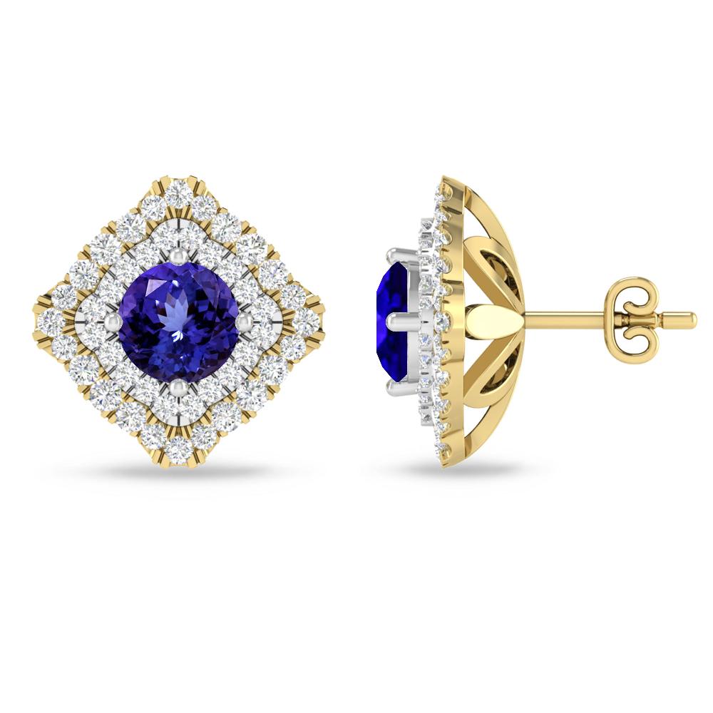 Yellow Gold - Tanzanite