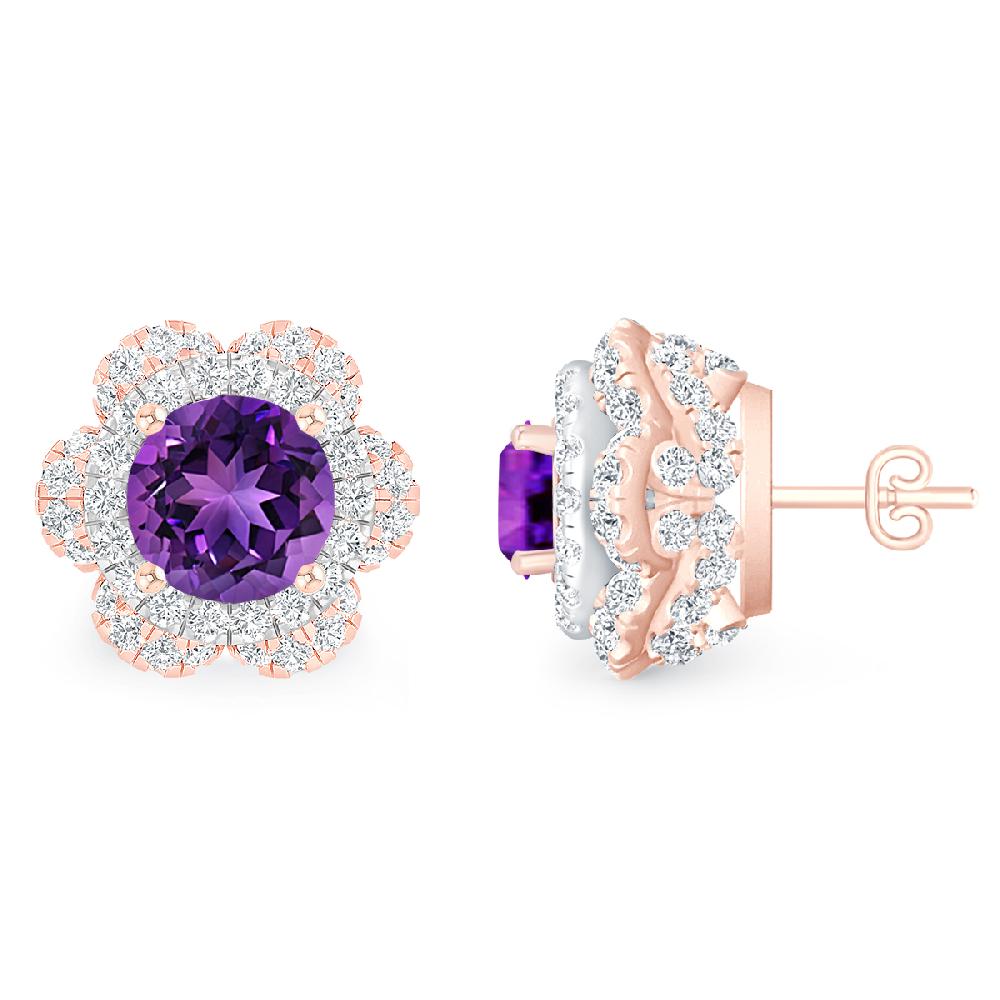 Rose Gold - Amethyst