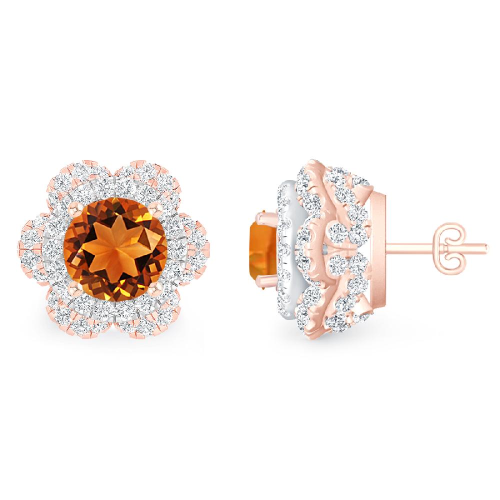 Rose Gold - Citrine