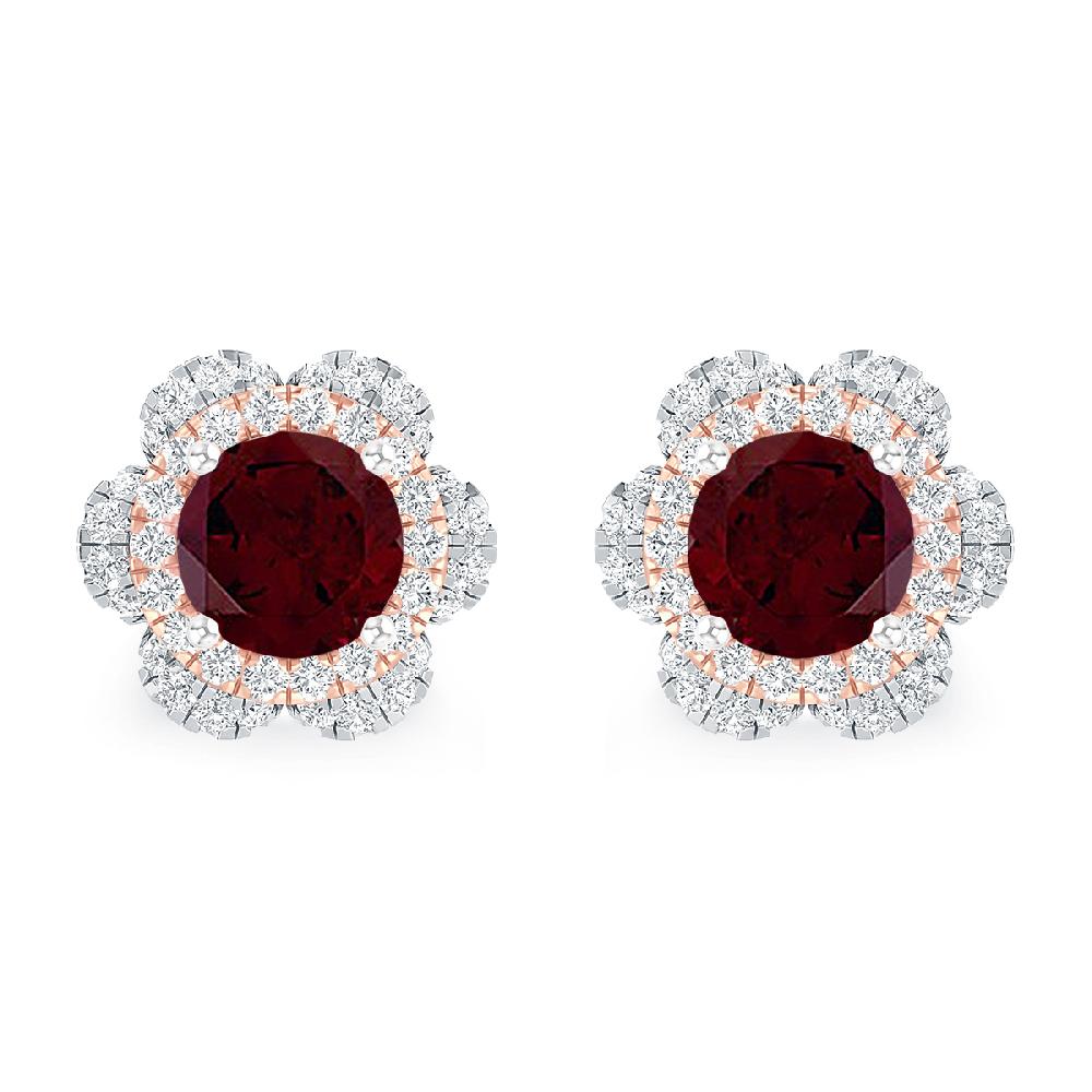 White Gold - Garnet