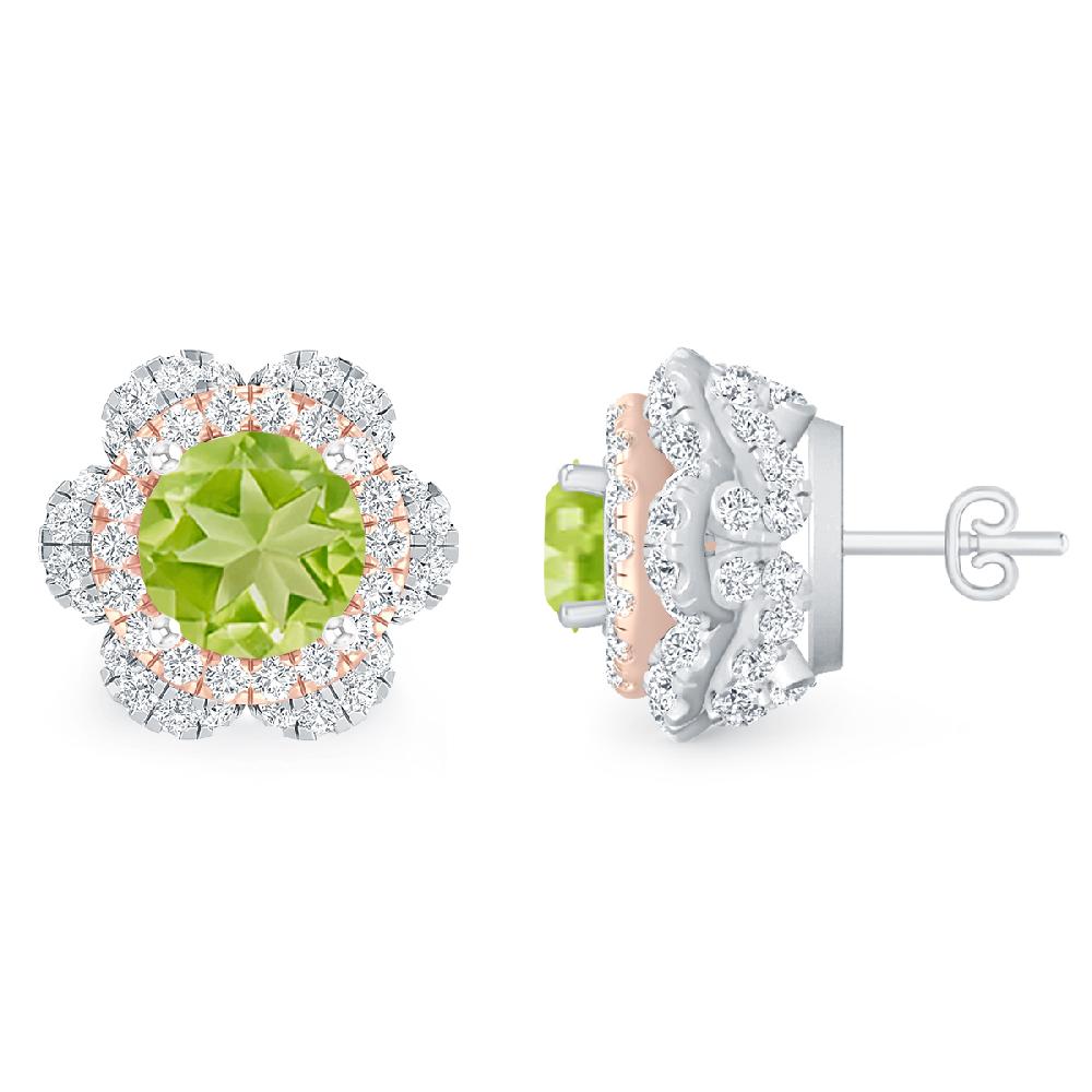 White Gold - Peridot