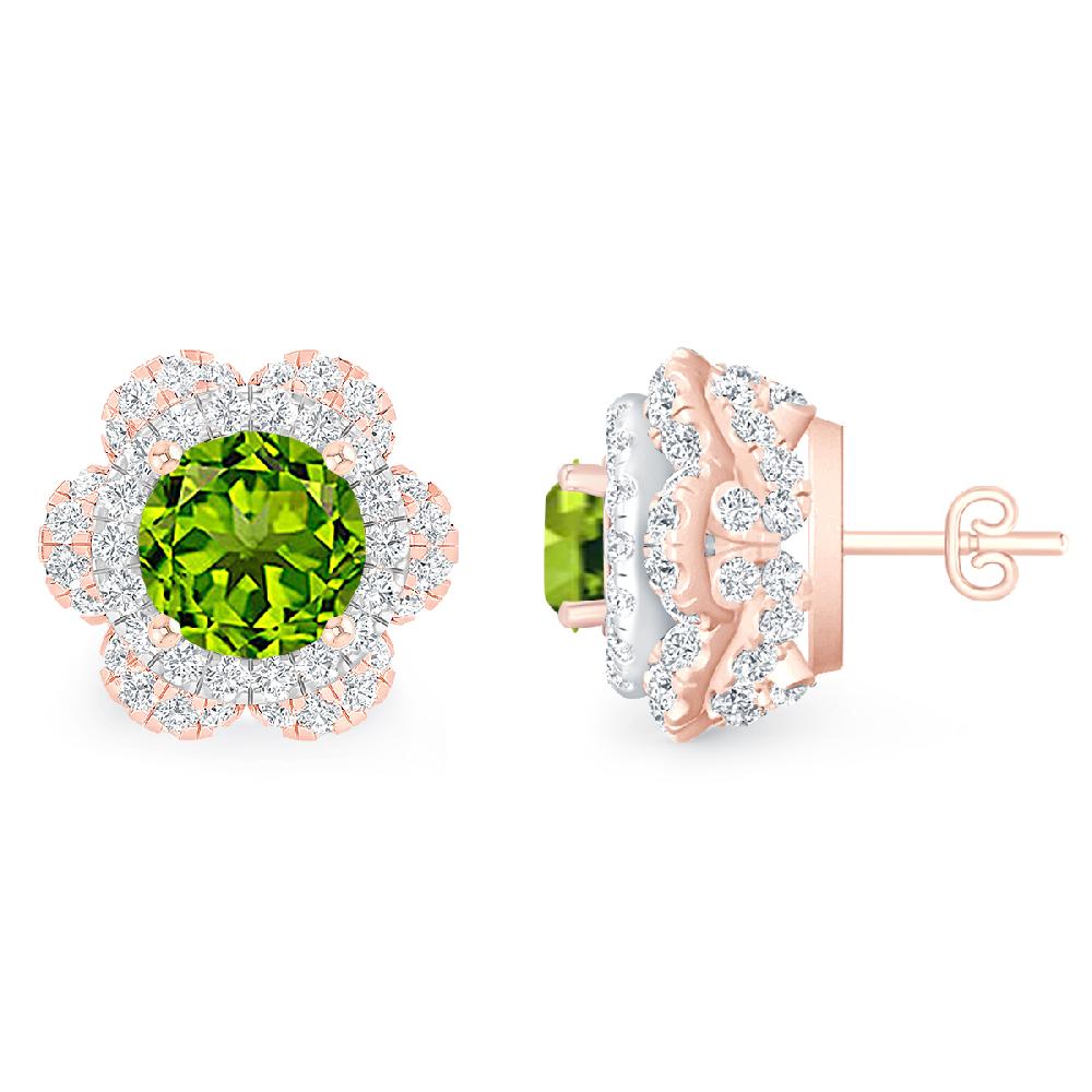 Rose Gold - Peridot