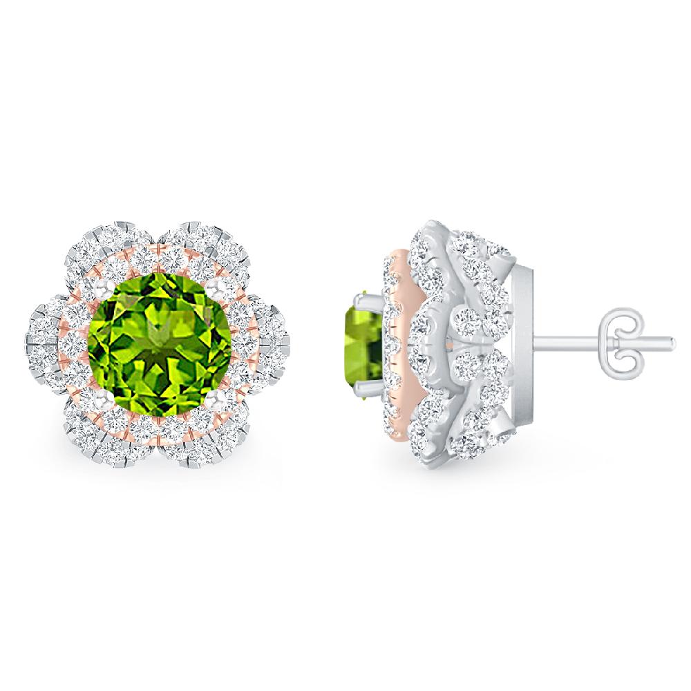 White Gold - Peridot