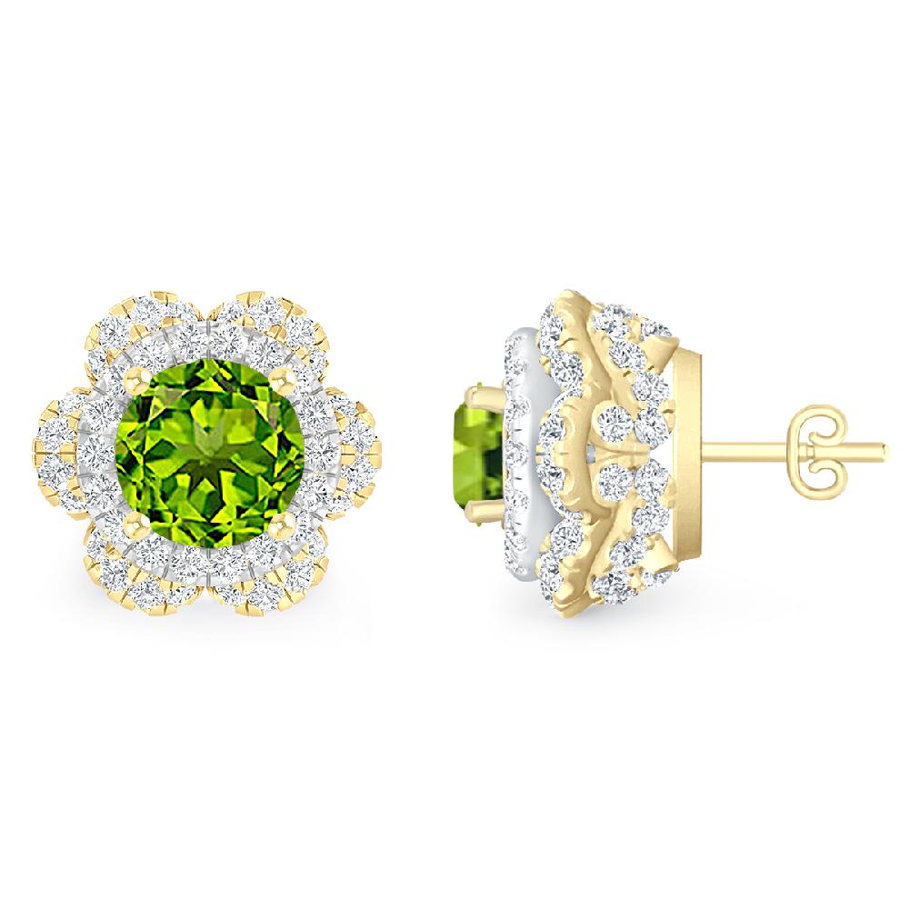 Yellow Gold - Peridot