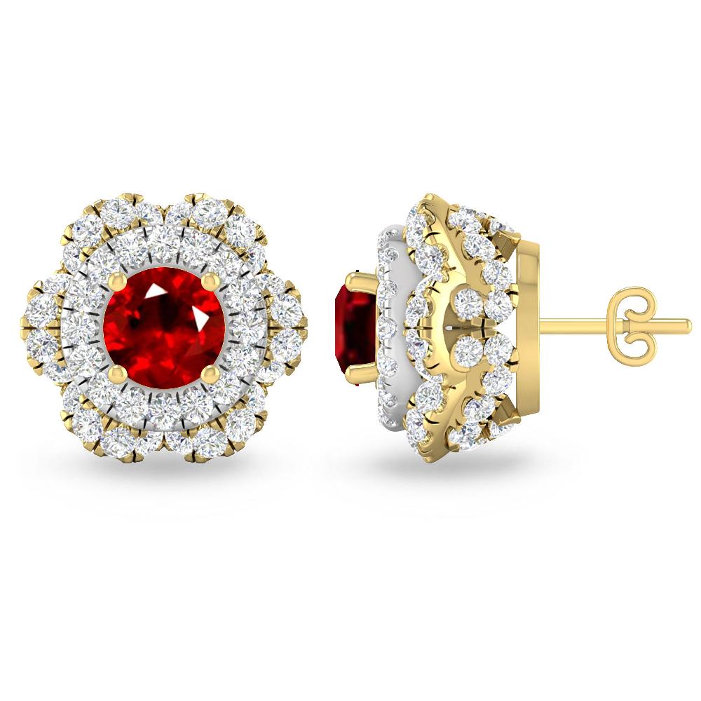 Yellow Gold - Ruby