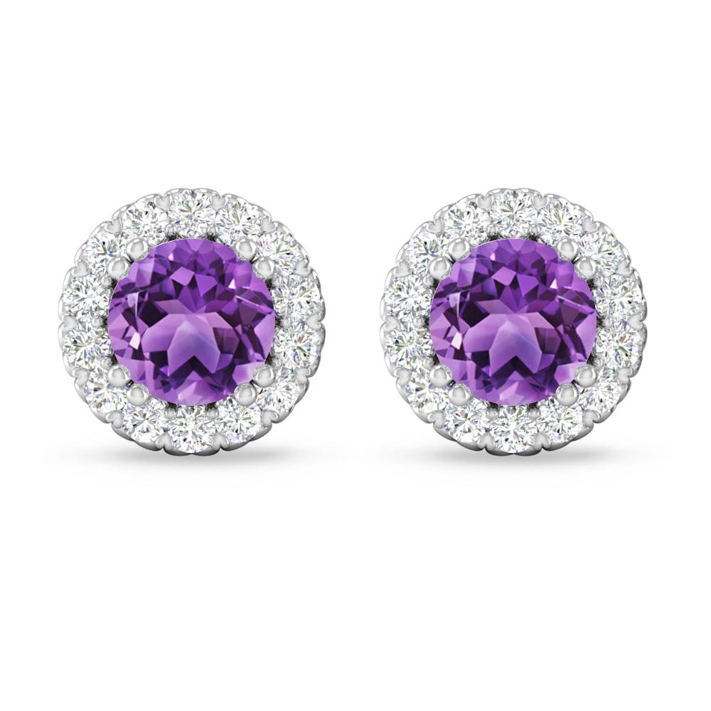 White Gold - Amethyst