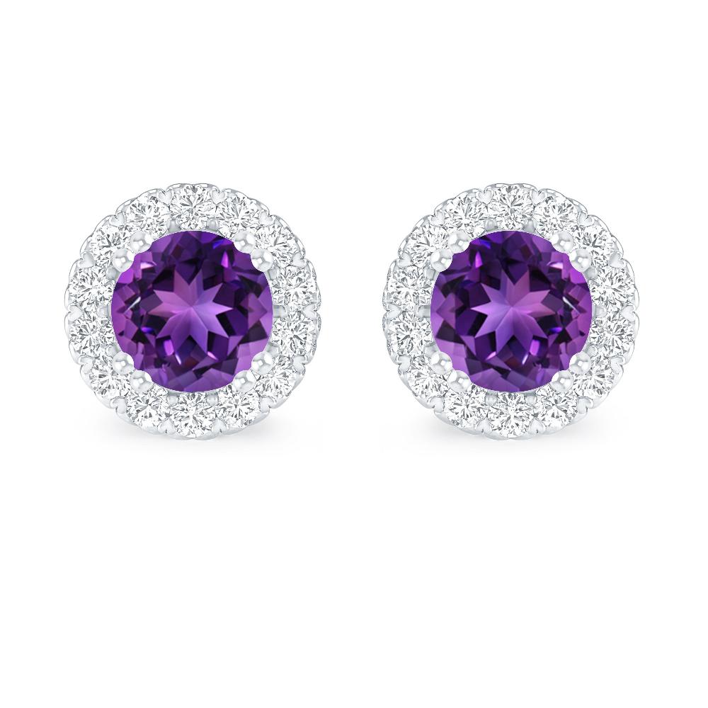 White Gold - Amethyst