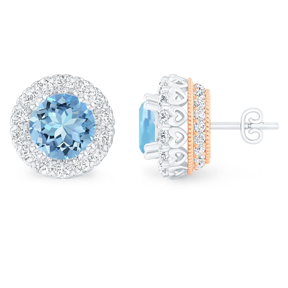 White Gold - Aquamarine