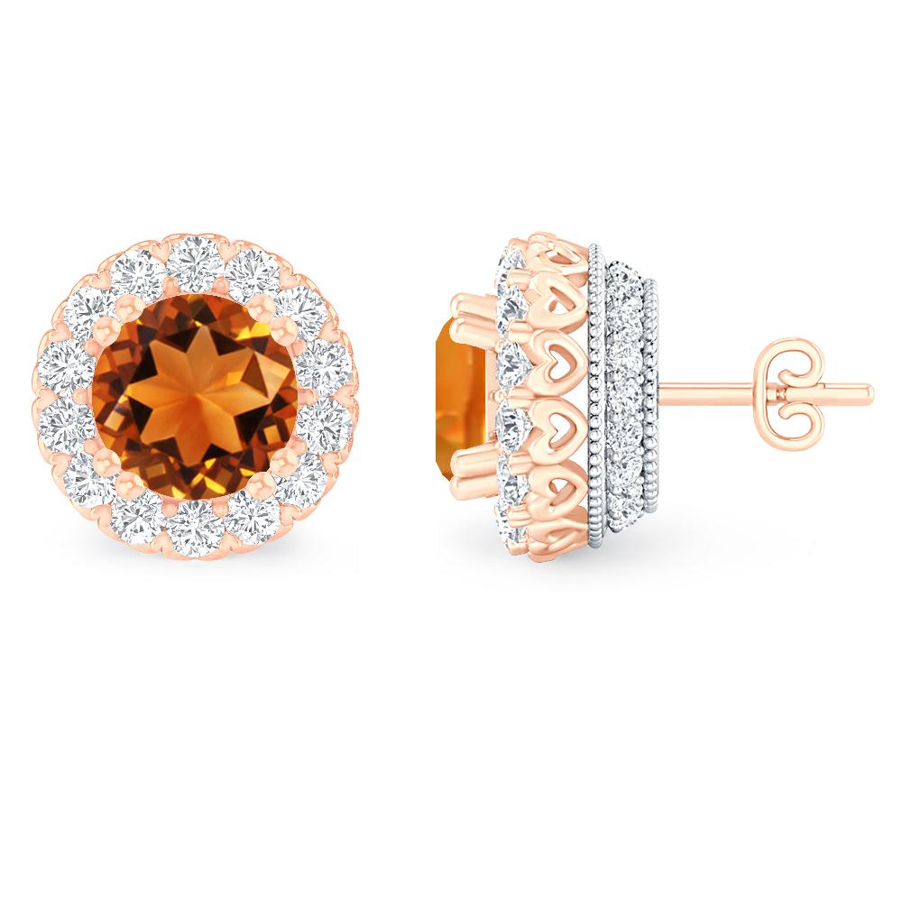 Rose Gold - Citrine